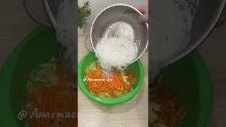 Фунчоза с пекинской капустой