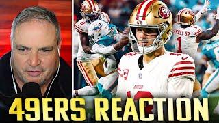 REACTION: 49ers Underperform and LOSE vs Dolphins: Purdy's Late INT Ends The Game