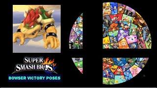 Bowser - Super Smash Bros For Wii U Victory Poses