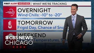 Dangerous wind chills overnight, Thursday morning in Chicago