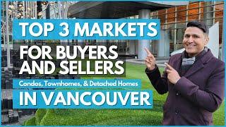Top 3 Sellers Markets & Top 3 Buyers Markets In the City of Vancouver - November 2022 Market Report