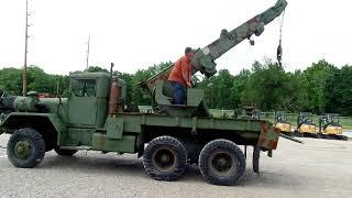 1971 M816 Military wrecker truck C&C Equipment