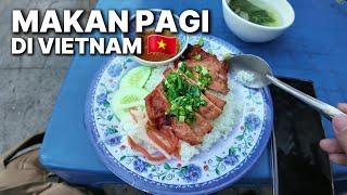 SARAPAN NASI DAGING BABI DI SAIGON VIETNAM 