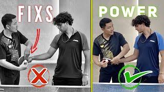 Fixed wrist issues and improved Forehand Topspin's power