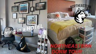 NORTHEASTERN COLLEGE DORM TOUR