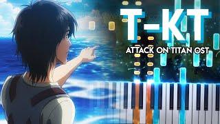 T-KT - Attack on Titan OST | Hiroyuki Sawano (piano)