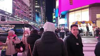 NYC Christmas Vibes  Times Square, 7th Avenue, Upper East Side, Flushing