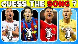 Guess The Song of Football Players ️ ️Ronaldo's Voice, Messi Sing, Mbappe's Song