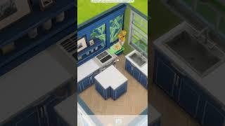 Maximalist Kitchen // The Sims 4 Room Build #Shorts