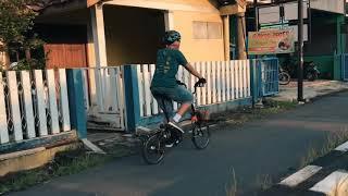 Sepeda Lipat naik Kereta Bandara Solo | Solo Indonesia Cycling