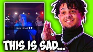 Smokepurpp Performs Concert With Empty Crowd!