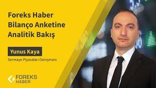 Yunus Kaya | Foreks Haber Bilanço Anketine Analitik Bakış