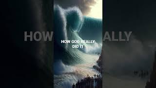 How God Really Parted The Red Sea  #youtube #shorts #moses #exodus #bible #oldtestament #fypシ