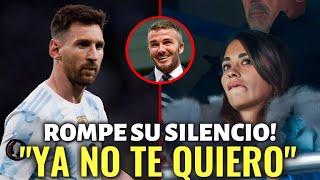 DAVID BECKHAM ES EL CULPABLE DE LA CRISIS ENTRE Lionel Messi y Antonella! ¿Qué hizo?