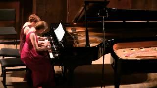 Schubert Allegro in A minor "Lebenssturme" - The Gromoglasovas duo