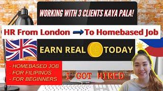 Homebased Job: A Pinay HR From London Is Working Now With 3 Clients Online, Kaya Pala! Sana All!