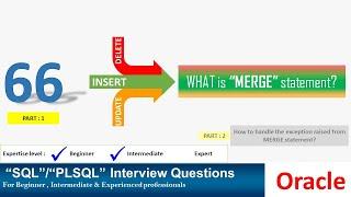 Oracle PL SQL interview question | Oracle MERGE statement | oracle merge statement example