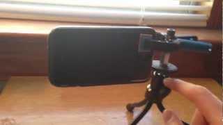 DIY Smartphone Tripod Mount - Easy to Build iPhone 5 Tripod Mount!