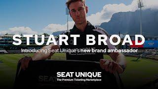 Stuart Broad | Seat Unique's New Brand Ambassador