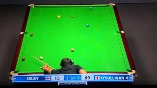 Amazing long pot from Ronnie O'Sullivan