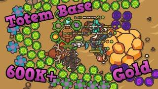 Taming.io Totem Base, With 600K Gold, Crazy Op