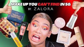 Trying make up you CAN’T find in Singapore | Ft. ZALORA