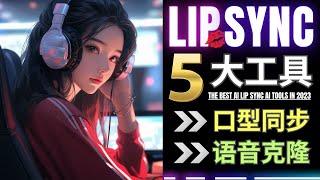 5大Ai Lip Sync工具：轻松实现跨语言语音克隆和口型同步