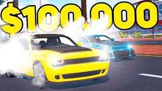 Building the BEST CAR with $100,000 in Drive World! (Feat. @Mattyz)