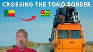 Crossing the BENIN and TOGO BORDER | CRAZY EXPERIENCE