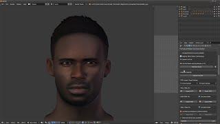 Conversion of face model from PES 2021 to PES 2017 in Blender