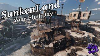 Your First Day In Sunkenland Open World  Survival!!! | Ep 01