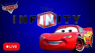  LIVE | Lightning McQueen Having Fun in Radiator Springs | Disney Infinity | Cars Playset