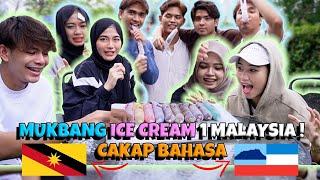 MUKBANG ICE CREAM 1 MALAYSIA ! CAKAP BAHASA SABAH SARAWAK !