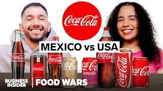 US vs Mexico Coca-Cola | Food Wars | Insider Food