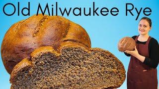 THE BEST Old Milwaukee Rye Bread - 1853 recipe - Collaboration with Bake Across Europe!