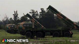 China holds military drill as 'punishment' for Taiwan