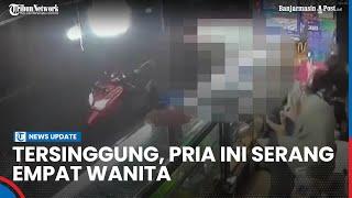 Diduga ODGJ, Pria ini Serang Empat Wanita Penjaga Konter HP