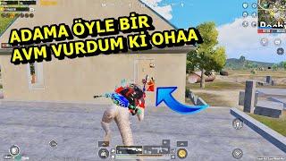 HAYATINIZDA BÖYLE BİR AVM VURUŞU GÖRMEDİNİZ ! SOLO VS SQUAD PUBG MOBİLE