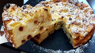 عندك بقايا الخبزحضري ارووووع وصفة بمذاق لا يقاوم pudding au pain