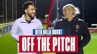 Millie Bright Chats Step Brothers, Dodgy Fashion & Desert Island Survival!  | Off The Pitch