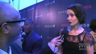 The Phillip Siddiq Show Red Carpet Sense8 with Tuppence Middleton!