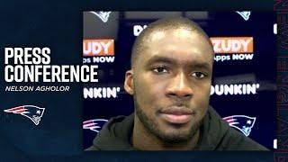 Nelson Agholor on Patriots OTAs & Relationship with Cam Newton | Press Conference