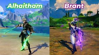 Alhaitham vs Brant! Full Gameplay