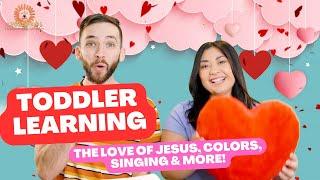 Toddler Learning Video - Learn Colors, The Love Of Jesus, Singing, And Dancing | Christian Videos