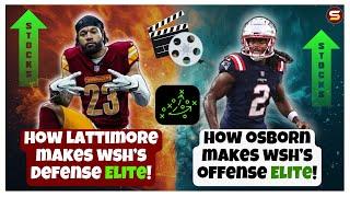 How WR KJ Osborn Will Fix WSH Offense! Better Than Noah Brown? Season Saver?! + Lattimore's Impact!