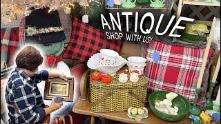 Let’s Go Antiquing (with my cute mom)! Growing my Vintage Christmas Collection 