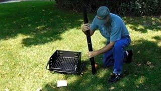 Heavy-Duty Park-Style Grill - Model# H-16 B6X2