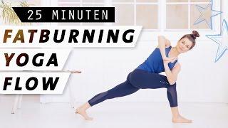 Fatburning Yoga Flow | Intensives Ganzkörperworkout  | Fett verbrennen  & Stoffwechsel anregen