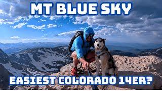 Colorado 14ers: Mt Blue Sky via Summit Lake Hike Guide - EASIEST CO 14er?