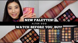 Alter Ego Canyon and Blooms Eyeshadow Palette LIVE Swatches! NOT MAGNETIC ANYMORE